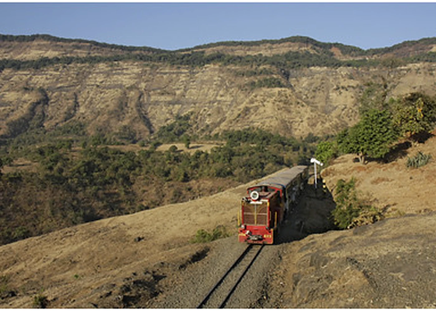 Historic mountain rails.